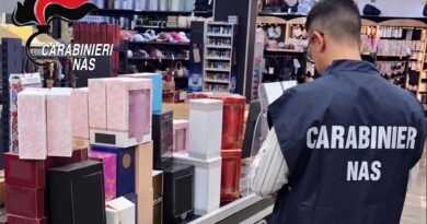 Frosinone: cosmetici e profumi irregolari in un negozio, il NAS sequestra 117 confezioni