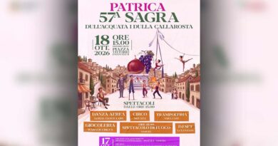 Patrica, torna la Sagra dull'Acquata i dulla Callarosta: due giorni di degustazioni e spettacoli